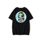 Bathing Ape T-Shirt Back Printing Men and Women Fashion Short Sleeve Top