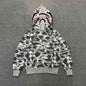 Bape Hoodie Zip-Up Cardigan Two-Hooded Hoodie