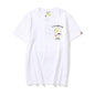 Bathing Ape T-Shirt Summer Golden Printing Plus Size Loose Short Sleeve T-shirt