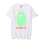 Bathing Ape T-Shirt Cartoon Round Neck Summer Loose Printed Plus Size Short-Sleeved Casual T-shirt