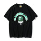 Bathing Ape T-Shirt Summer Camouflage Ape Head Short Sleeve T-shirt