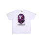 Bape Bearbrick T-Shirt Casual Letter Printed Round Neck Short Sleeve
