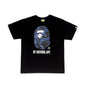 Bape Bearbrick T-Shirt Casual Letter Printed Round Neck Short Sleeve